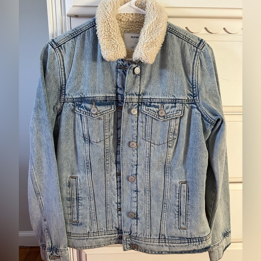 Old Navy Sherpa Jean jacket